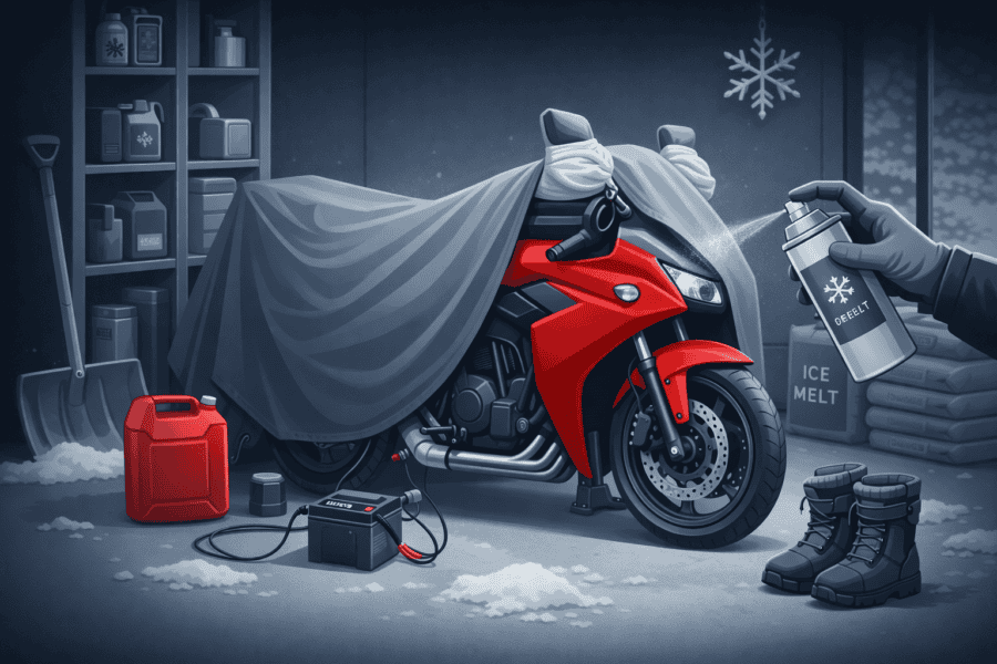 Как законсервировать мотоцикл